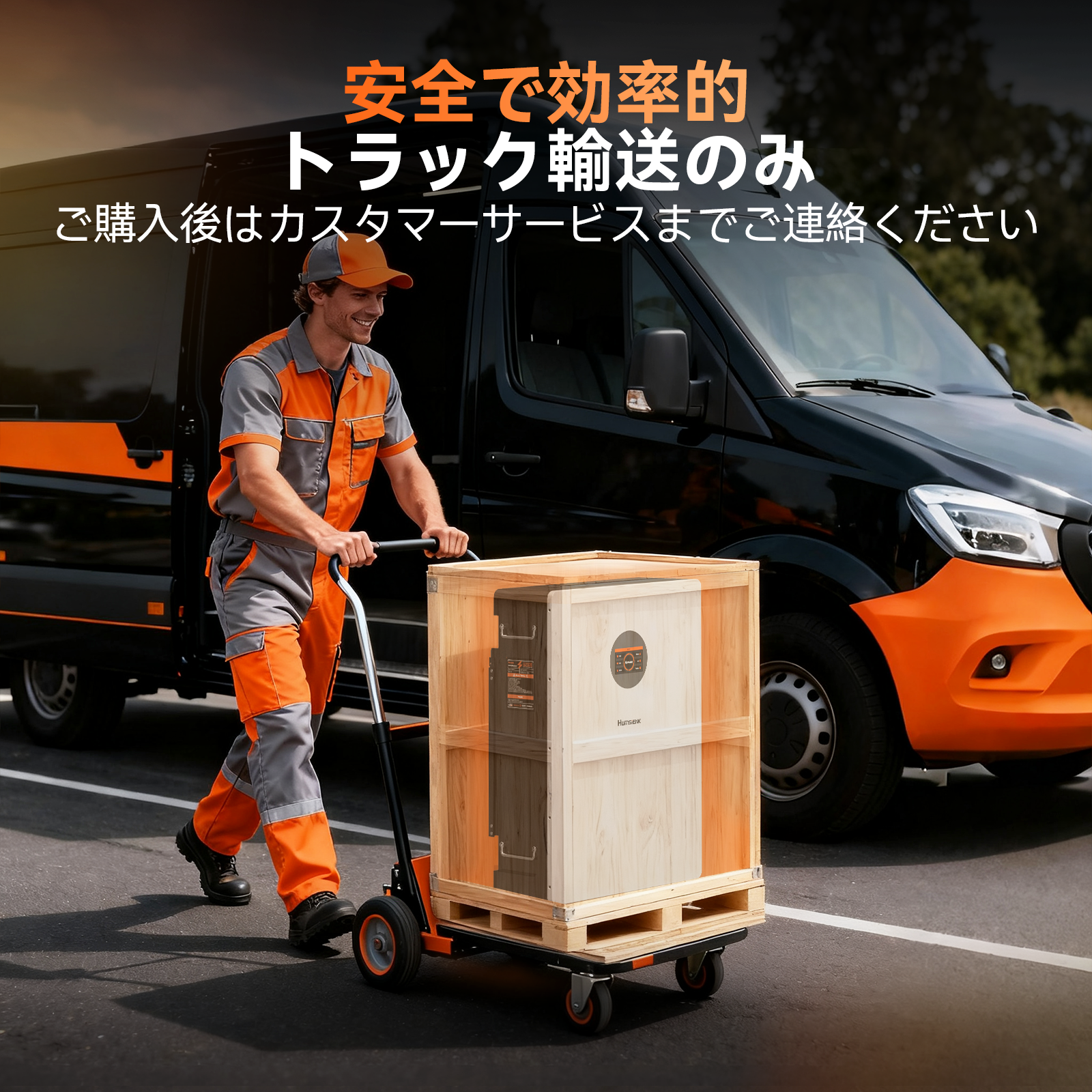 Humsiek 48V 314Ah 16.1kWh ホームストレージ Bluetooth LiFePO4 バッテリー ホイール付き